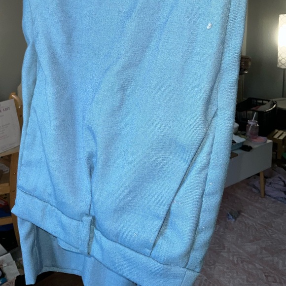 H&M Dress Pants | Cornflower Blue | Size 12 - Picture 2 of 4